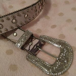 Nocona Pink Mossy Oak Camo Pink Belt SZ 22